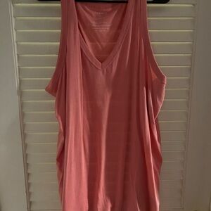 Torrid Coral V-Neck Tank Top